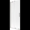 Mexen Velar, 2 szárnyas eltolható kádparaván 80 x 150 cm, 8 mm-es mattüveg, csiszolt acél, 896-080-000-31-97