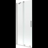 Mexen Velar, 2 szárnyas eltolható kádparaván 85 x 150 cm, 8mm átlátszó üveg, csiszolt acél, 896-085-000-01-97