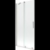 Mexen Velar, 2 szárnyas eltolható kádparaván 90 x 150 cm, 8mm átlátszó üveg, csiszolt acél, 896-090-000-01-97