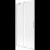 Mexen Velar, 2 szárnyas eltolható kádparaván 90 x 150 cm, 8 mm mattüveg, fehér matt, 896-090-000-31-20