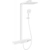 Mexen Zoom, zuhanygarnitúra kézi és esőfejjel, fehér, 78101-20