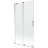 Mexen Velar L, 2 szárnyú eltolható kádparaván 100 x 150 cm, 8mm átlátszó üveg, króm profil, 896-100-003-01-01