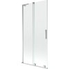 Mexen Velar L, 2 szárnyas eltolható kádparaván 90 x 150 cm, 8mm átlátszó üveg, króm profil, 896-090-003-01-01