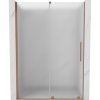 Mexen Velar, tolózuhanyajtó nyitáshoz 140 cm, 8 mm-es matt üveg, rézmatt, 871-140-000-31-65