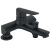 Laveo Appia, kád/zuhany csaptelep h-112, fekete, LAV-BLP_715D