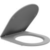 Mexen Lena, Rico, lágy záródású wc ülőke, duroplast, világosszürke matt, 39740061