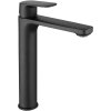 Kuchinox Gava, magas mosdócsap h-262, matt fekete, LAV-BQG_72ND
