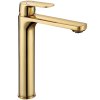 Kuchinox Gava, magas mosdócsap h-262, fényes arany, LAV-BQG_G2ND