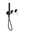 Sapho, ULTRAMIX pod. zuhany csaptelep, kézi zuhany, 2 kivezetés, matt fekete/króm, UT045BC