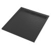 Erga Almac, SMC zuhanytálca 90 x 80 x 3 cm, fekete matt, ERG-GMA-AL-8090BK
