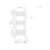 554878 erga basic vykurovacie teleso 700x300 mm 192 w biela erg lav basic 7030 wh