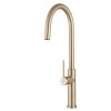 Gamma Slender, magas mosogató csaptelep kihúzható kifolyóval, h-540, arany matt, GMA-BS-BGD