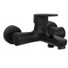 Gamma Cobi, falra szerelhető fürdőcsaptelep, matt fekete, GMA-BCIW-BK
