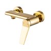 Gamma Roma, fali zuhanycsaptelep, fényes arany, GMA-BRN-GD