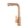 Gamma Side 2, önálló mosogató csaptelep kihúzható kifolyóval h-300, rózsaszín arany, GMA-BSE2-RGD