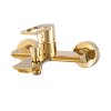 Gamma Simba, falra szerelhető fürdőcsaptelep, fényes arany, GMA-BSAW-GD