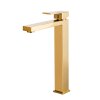Gamma Simba, magas mosdós keverő h-312, fényes arany, GMA-BSAUW-GD