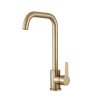 Gamma Steel, önálló mosogató csaptelep h-320, arany matt, GMA-BSK2-BGD