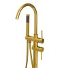Gamma Roy, szabadon álló kádcsaptelep h-1140, fényes arany, GMA-BRYWWS-GD