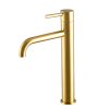 Gamma Roy, magas mosdós keverő h-300, fényes arany, GMA-BRYUW-GD