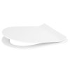 Gamma D8, WC-ülőke 470x365 mm, polipropilén, SoftClose, EasyClean, fényes fehér, GMA-D8