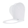 Gamma Magro, WC ülőke 438x361mm duroplasztból, lassan záródó, fehér, GMA-MAGRO