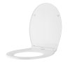 Gamma Porto, WC-ülőke 445x370mm polipropilénből, lassan záródó, fehér, GMA-PORTO