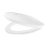 Gamma Trigo D3, WC-ülőke 445(485)x370mm polipropilénből, lassan záródó, fehér, GMA-D3