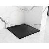 Rea Grand Black, ásványkőből készült zuhanytálca 90x90x3,5 cm, REA-K4595