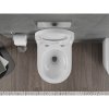 Mexen Rico, falra akasztható wc csésze 490x360x370 mm, Perem nélküli Tornado + duroplast wc ülőke, fényes fehér, 30720200T