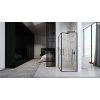 47902 2 rea abra matte rohovy otvaraci sprchovy kut 90 x 90 cm cierny profil cire sklo rea k5502