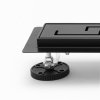 Rea PRO Black Matt, lineáris vízelvezető csatorna 60cm, görög mintás, fekete matt, REA-G8023