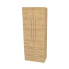 Mereo, Mereo Bino, fürdőszobaszekrény 163 cm magas, dupla, Multidekor, Arlington Oak, MER-CN699DARL