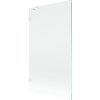 Mexen, Mexen Lunar 1 szárnyú kádparaván 100 x 150 cm, átlátszó, fehér - 897-100-000-20-00
