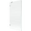 Mexen, Mexen Lunar 1 szárnyú kádparaván 90 x 150 cm, átlátszó, szálcsiszolt nikkel - 897-090-000-97-00