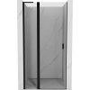 Mexen, Mexen Mist L Forgóajtó zuhanykabinhoz 95 cm, átlátszó, fekete - 8A4L-095-000-70-00