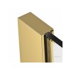 633409 1 erga paris sprchova zastena walk in 50x200 cm 8mm sklo namraza zlaty leskly profil erg v02 paris 050x200 fr gd