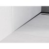 Mexen Line-B szegélyléc 180 cm bal oldali, matt fekete, 187002180L