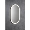 Sapho, PARGA ovális tükör LED világítással 60x100 cm, PG600