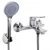 Erga Natali, fali kádcsaptelep kézizuhannyal, króm, ERG-YKA-BW.NATALI-CHR