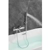Gamma Roy, termosztátos kádcsaptelep kézi zuhanyszettel, króm, GMA-BRYPWT-CH