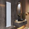 Gamma Vertical, fűtőszál 296x1400 mm, 458 W, matt fehér, GMA-VERT-1400296-WH