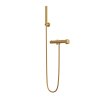 Gamma, fali termosztátos zuhanycsaptelep kézizuhannyal, matt arany, GMA-BRYPNT-BGD