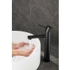 Gamma Roy, magas mosdócsaptelep h-301, matt fekete, GMA-BRYPUW-BK