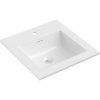 Mexen Otis, beépített mosdó 46 x 46,5 cm, fényes fehér, 25184500