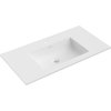 Mexen Otis, beépített mosdó 91 x 46,5 cm, matt fehér, 25189001