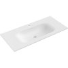 Mexen Vela, beépített mosdó 101 x 46,5 cm, matt fehér, 25231001