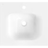 Mexen Vela, beépített mosdó 51 x 46,5 cm, fényes fehér, 25235000