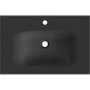 Mexen Vela, beépített mosdó 71 x 46,5 cm, matt fekete, 25237071