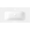 Mexen Vela, beépített mosdó 91 x 46,5 cm, fényes fehér, 25239000